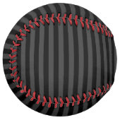 Balle De Softball Elagnat Black & Smoky Black Vertical Stripes (Devant gauche)