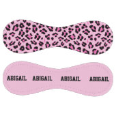 Balle De Softball Empreinte de léopard rose amusant - Nom de la Pers (Panneaux)