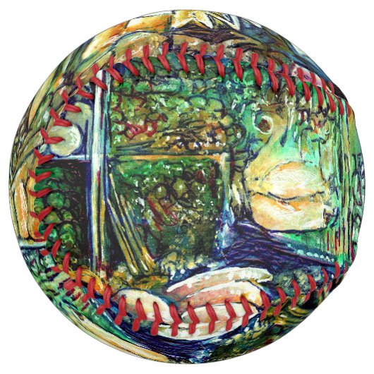 Balle De Softball Encelade (Devant gauche)