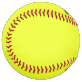 Balle De Softball Équipe de softball personnalisée (Devant gauche)