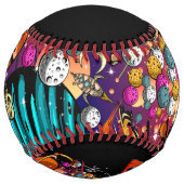 Balle De Softball Espace (Dos)