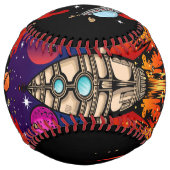 Balle De Softball Exploser le vaisseau spatial (Dos)