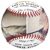 Balle De Softball Félicitations Diplôme d'or 2e année Photo (Devant)