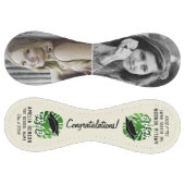 Balle De Softball Félicitations Diplômé Feuille tropicale 2 Photo (Panneaux)