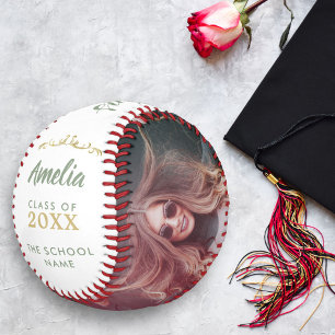 Balle De Softball Félicitations Élégantes Diplômé Remise des Diplôme