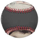 Balle De Softball Fête des pères personnalisée (Dos)