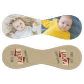 Balle De Softball Fête des pères personnalisée unique faite par vous (Panneaux)