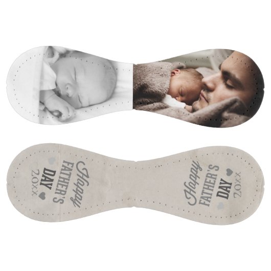 Balle De Softball Fête des pères personnalisée unique (gris) (Panneaux)