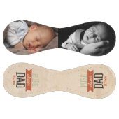 Balle De Softball Fête des pères unique personnalisé Super Papa (Panneaux)