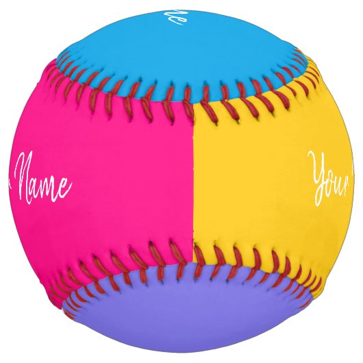 Balle De Softball Filles Softball personnalisé par HAMbyWG (Devant)