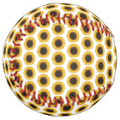 Balle De Softball Fleurs de soleil (Devant gauche)