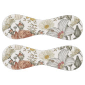 Balle De Softball Fleurs magnifiques (Panneaux)