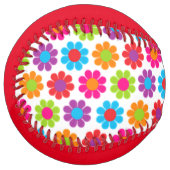 Balle De Softball Flower Power (Devant gauche)
