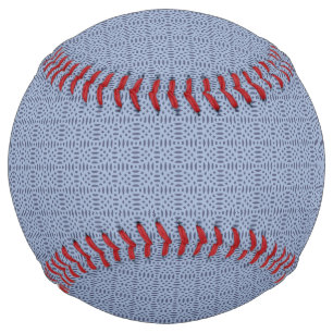 Balle De Softball formes circulaires motif sans couture