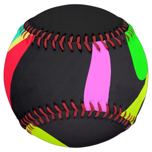 Balle De Softball Formes courbes (Devant)