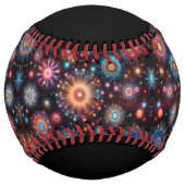 Balle De Softball Fun Fireworks (personalize) (Devant)