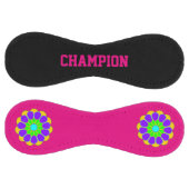 Balle De Softball Funny Flower Power Bloom II + your backgr. & idea (Panneaux)