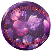 Balle De Softball galaxie pierre violet (Devant gauche)