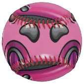 Balle De Softball Gamer Girl design (Devant)