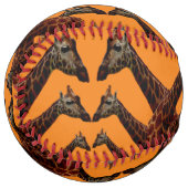 Balle De Softball Giraffes Mayhem, softball (Devant gauche)