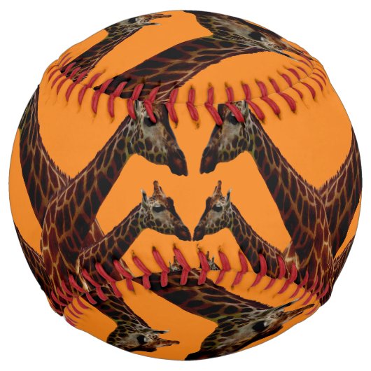Balle De Softball Giraffes Mayhem, softball (Devant)