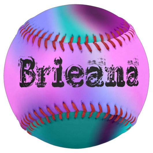 Balle De Softball Girl Pastel (Devant)