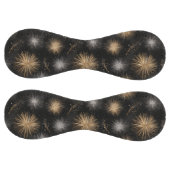 Balle De Softball Glitzy Black Silver Gold Sparkle (Panneaux)