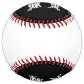 Balle De Softball Goofy Zebra (Devant)