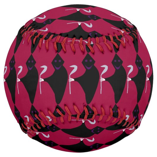 Balle De Softball Grim Reaper Halloween Softball (Devant)