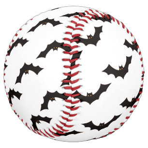 Balle De Softball Halloween, Motif De Chauves-Fours, Trick Ou Treat,