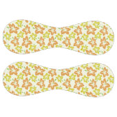 Balle De Softball Hibiscus Jaune, Hibiscus Orange, Modèle Floral (Panneaux)