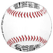 Balle De Softball Hot Mess Béni Et Softball Obsédé (Devant)