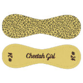 Balle De Softball Impression d'animal jaune (personnaliser) (Panneaux)