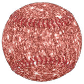 Balle De Softball Impression de parties scintillant étincelante (Dos)