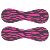 Balle De Softball Impression Zèbre rose et noir (Panneaux)