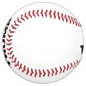 Balle De Softball J'aime Trump (Devant gauche)