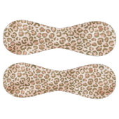 Balle De Softball Joli Empreinte de léopard Brown Peach (Panneaux)