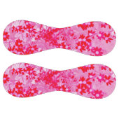Balle De Softball Jolies Fleurs Rouges (Panneaux)