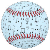 Balle De Softball Just Noté Bleu (Dos)