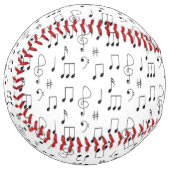 Balle De Softball Juste Noté (Devant gauche)