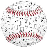 Balle De Softball Juste Noté (Dos)