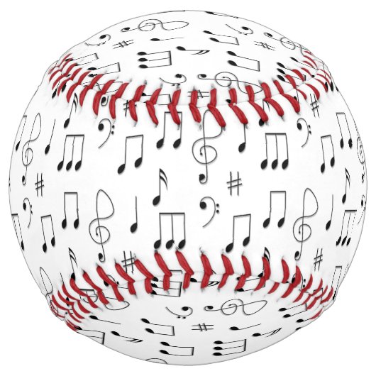 Balle De Softball Juste Noté (Devant)