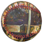 Balle De Softball La créativité éclatante toute lumière (Devant gauche)