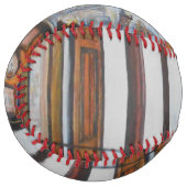 Balle De Softball La curiosité est l'outil du sage (Devant gauche)