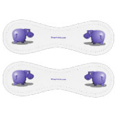 Balle De Softball La softball de l'Hippopotame Violet (Panneaux)