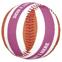 Le base-ball fait sur commande des textes de motif