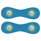 Balle De Softball Le base-ball patriotique avec le drapeau du Dakota (Panneaux)