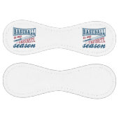 Balle De Softball Le Baseball Est Ma Saison Préférée (Panneaux)