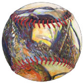 Balle De Softball Le destin hurlant de la vie (Dos)