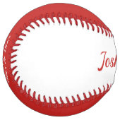 Balle De Softball Le premier bébé (Devant gauche)